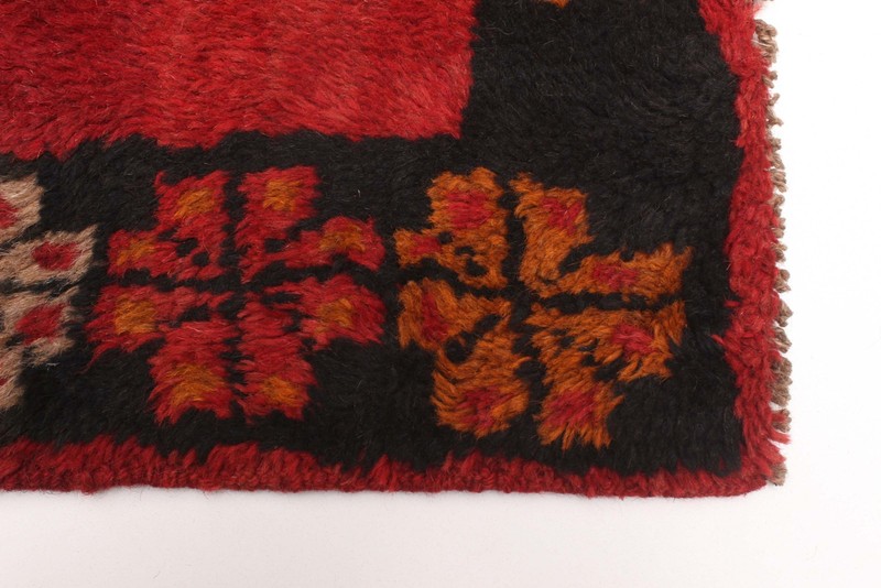 Vintage Traditional Hand-Knotted Area Rug 3'7" x 5'10" Oriental Wool Carpet gallery