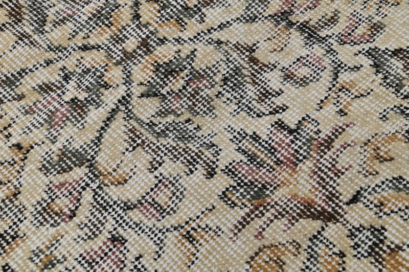 Oushak Turkish Vintage Rug 5x9 Kilim Rug Anatolian Handmade Boho Decor BEIGE gallery