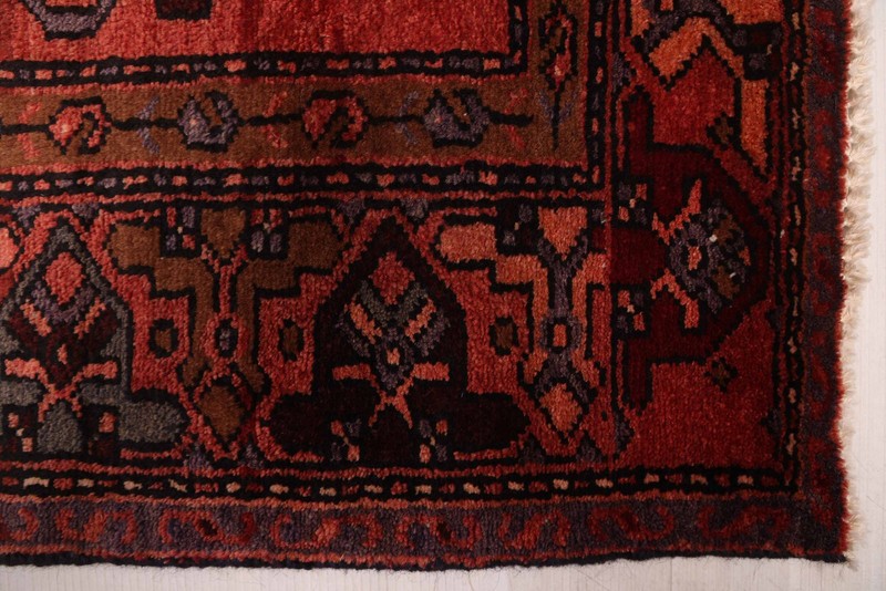 Traditional Vintage Hand-Knotted Carpet 4'2" x 6'7" Wool Area Rug gallery