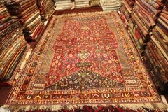COLLECTORS’ ITEM Antique Tribal Kazak Carpet