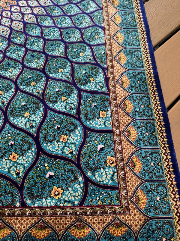 High Quality Silk Rug Wall Hanging Pictorial Persiann’ Silk Rug Carpet 3x5 Ft gallery