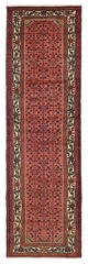 2’9″ x 9’10” Vintage Hand-knotted Runner Rug Traditional Oriental Wool Carpet