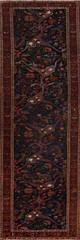 Antique Vegetable Dye Traditional 13 ft Runner Rug 3×13 Handmade Wool Carpet