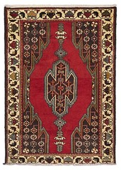 Traditional Vintage Hand-Knotted Carpet 3’7″ x 5’1″ Wool Area Rug