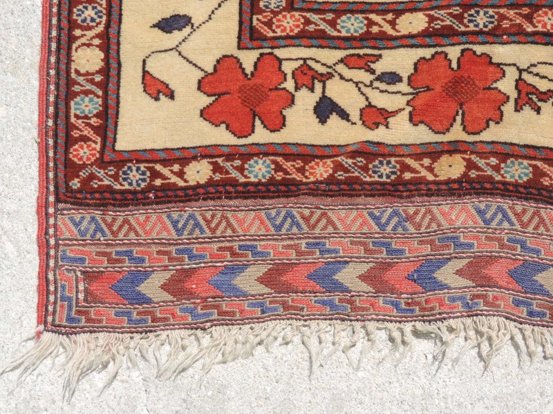 5x6ft. Russian Tajik Tribal Wool Rug gallery