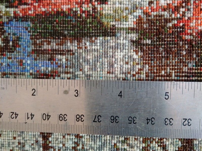 GENUINE TABRIZZ PICTORIAL TABLEAU RUG gallery