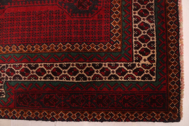 Vintage 2'6" x 4'4" Traditional Hand Knotted Vegetable Dye Wool Area Rug gallery