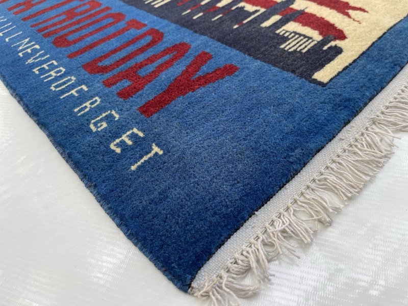 78x59CM TRADITIONAL AFGHAN WAR RUG Beautifully Made Mini rug Handicrafts #675 gallery