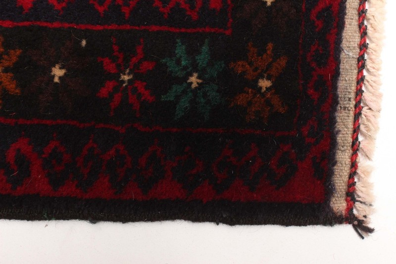 Vintage 2'11" x 4'8" Traditional Hand Knotted Vegetable Dye Wool Area Rug gallery