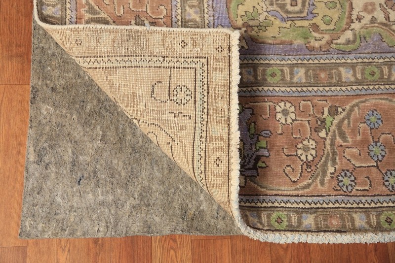 Light Blue Medallion Area Rug 9x13 Dining Room Traditional Handmade Wool Carpet gallery