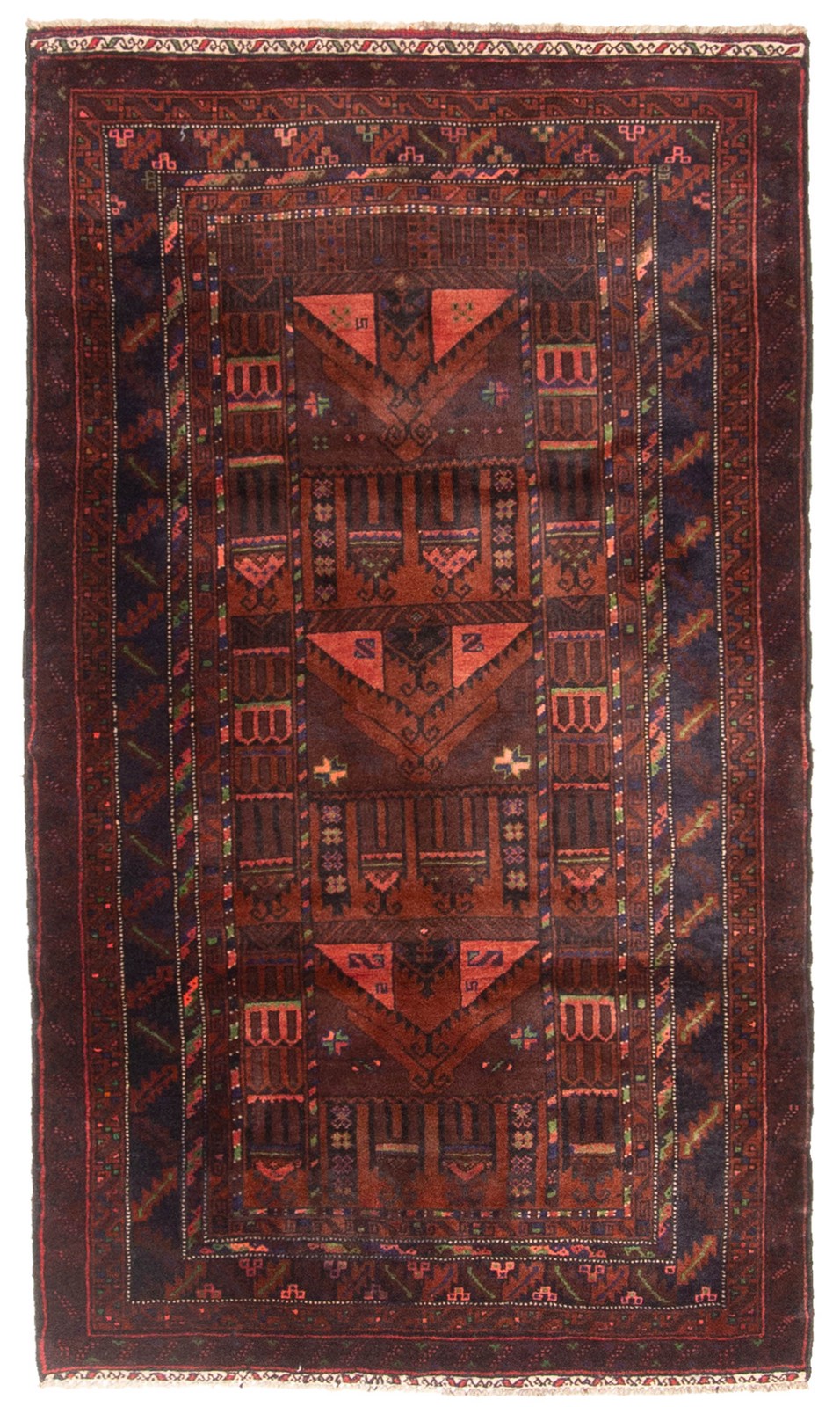 Traditional Vintage Hand-Knotted Area Rug 2'11" x 5'0" Oriental Wool Carpet gallery