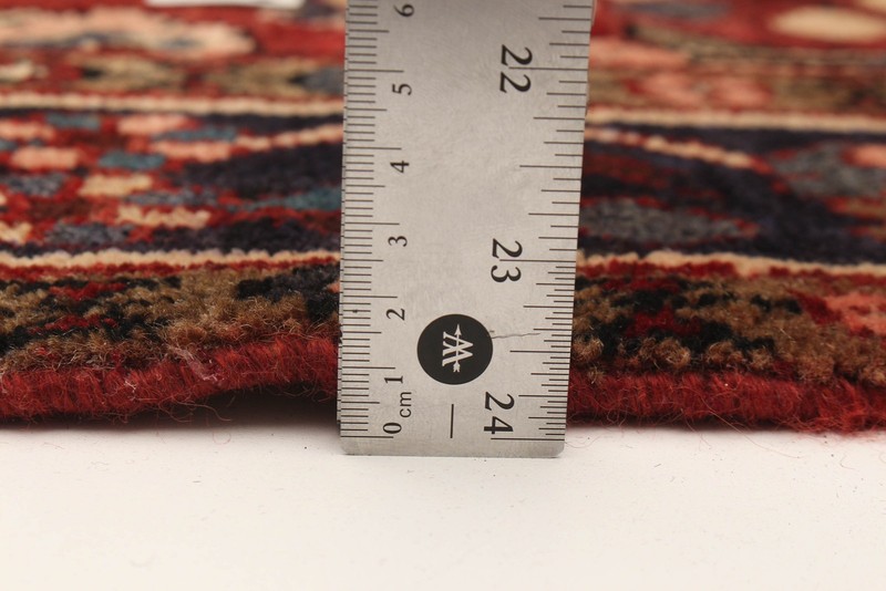 Vintage Hand-knotted Runner Rug 3'10" x 9'10" Traditional Oriental Wool Carpet gallery