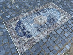 Home Decor Rug, Turkish Vintage Rug, Boho Decor Rug, 3,4 x 6,4 ft