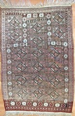 Beautiful Balouch – 1940s Antique Prayer Design – Tribal Rug – 3.1 x 4.3 ft.