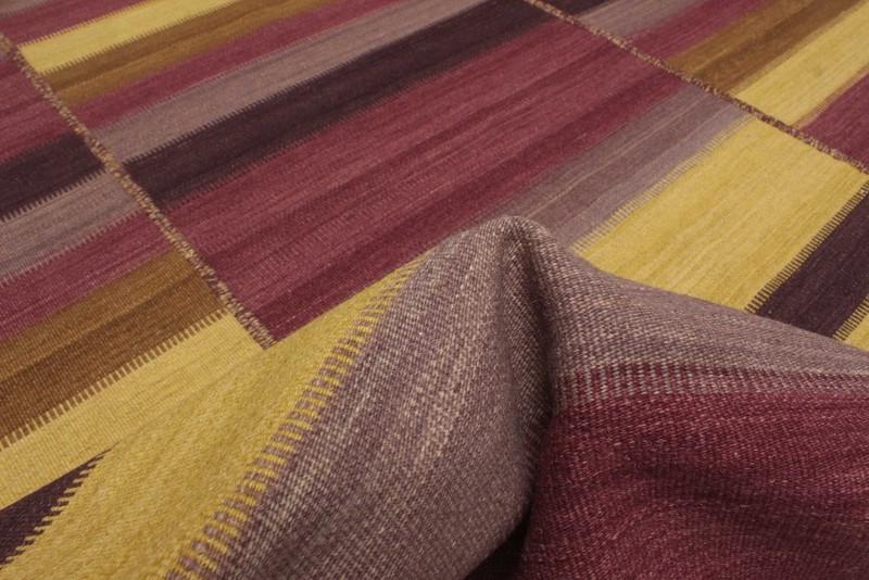 Vintage Hand Woven Area Rug 5'6" x 7'10" Traditional Wool Oriental Carpet gallery