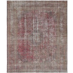9’8″ x 12’4″ Hazel Vintage Hand-Knotted Wool Area Rug