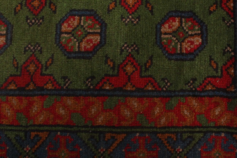 Vintage Hand-knotted Runner Rug 2'9" x 10'2" Traditional Oriental Wool Carpet gallery