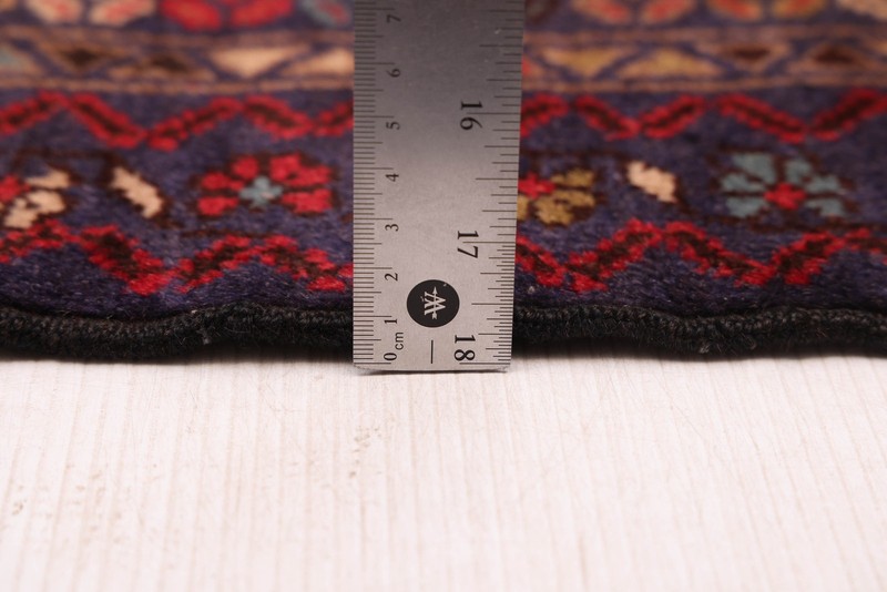 2'11" x 8'10" Vintage Hand-knotted Runner Rug Traditional Oriental Wool Carpet gallery