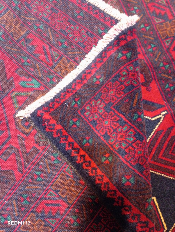 Afghani Handmade Adraskani Wool Rug – Herat, Afghanistan | 2.36 x 1.48 ft | Trad gallery