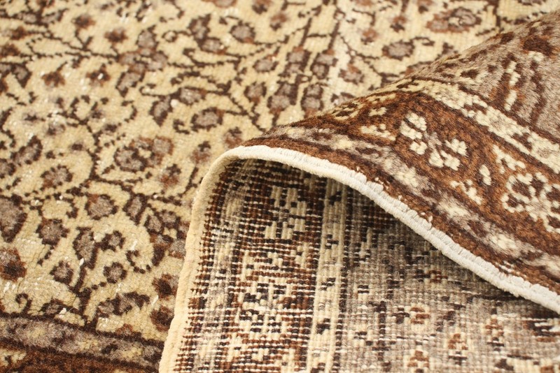4'11" x 7'3" Vintage Hand Knotted Area Rug Traditional Oriental Wool Carpet gallery