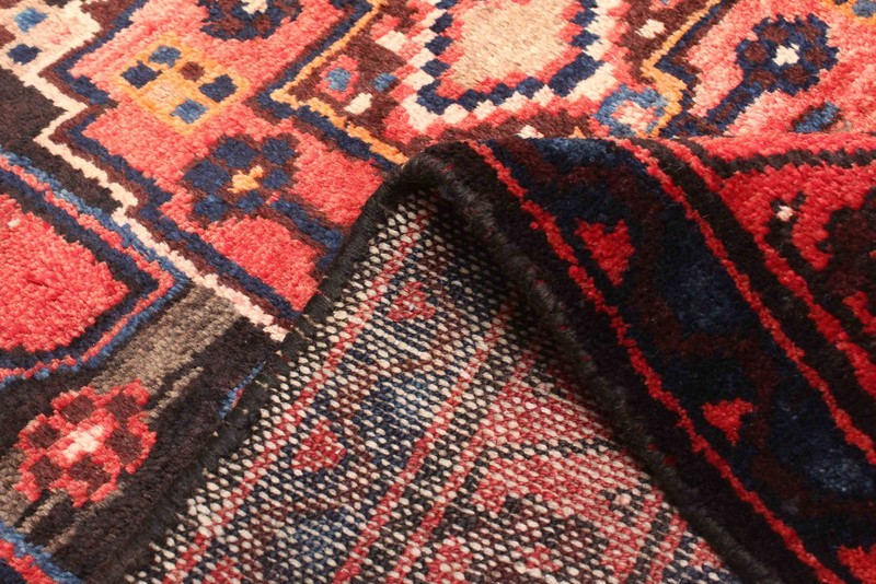 3'4" x 9'3" Vintage Hand-knotted Runner Rug Traditional Oriental Wool Carpet gallery