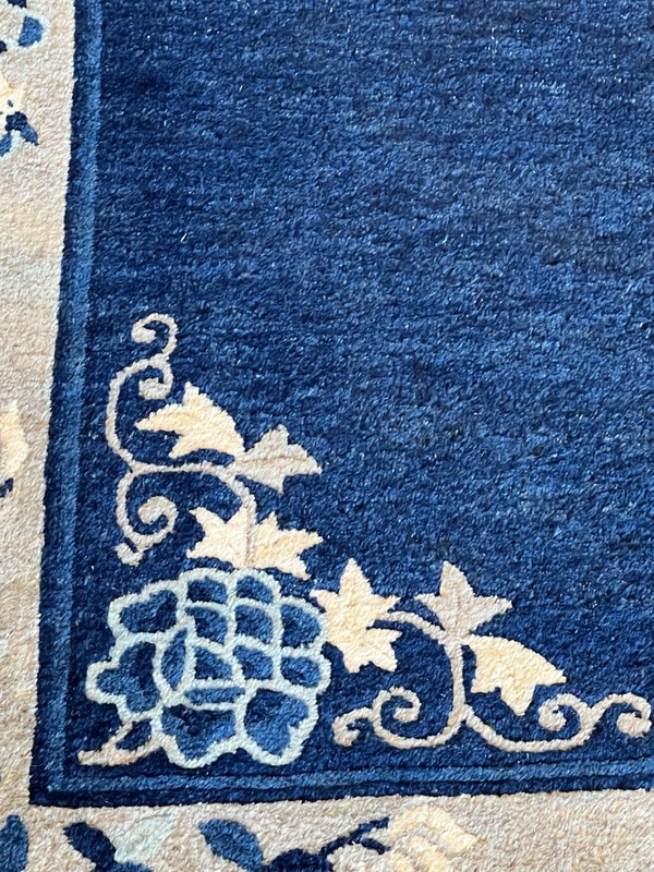1920 Vintage 100% Wool Art Deco peking Chinese Rug 4 X 6.8 Perfect Condition gallery