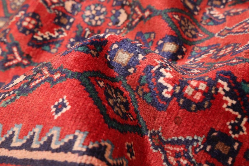 Vintage 5'3" x 9'8" Traditional Hand Knotted Vegetable Dye Wool Area Rug gallery