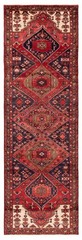 Vintage Hand-knotted Runner Rug 3’4″ x 10’8″ Traditional Oriental Wool Carpet