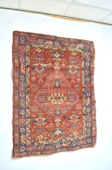 FABULOUS ANTIQUE SERAPI HERIZ REGION RUG CIRCA 1890’S