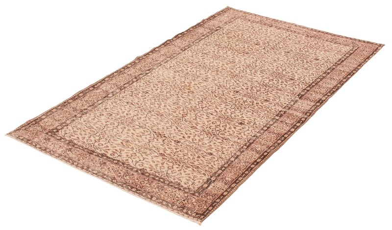 Traditional Vintage Hand-Knotted Area Rug 5'1" x 8'4" Oriental Wool Carpet gallery
