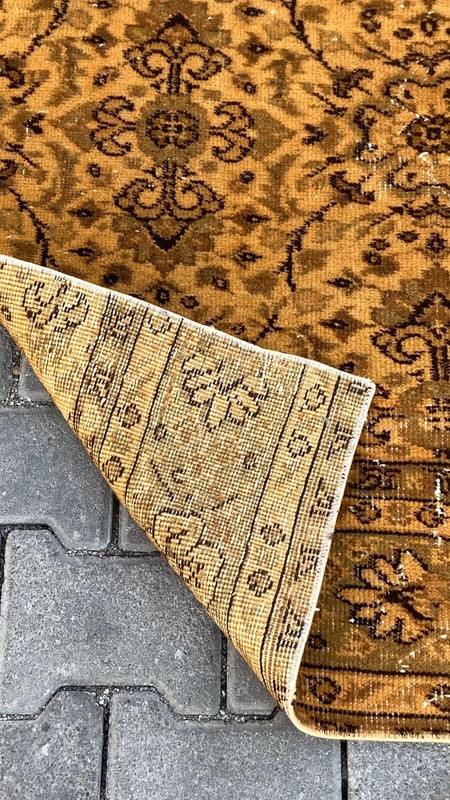 2x11 ft Runner Rug, Hallway Decor Rug, Bedroom Rug, 2x11 Kitchen Rug, Vintage gallery