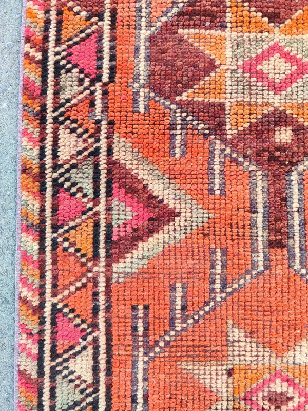 2.7 x 12 Ft, Antique rug 3x12, Turkish runner 3x13 vintage, Heriz rug, Herki rug gallery