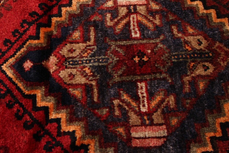 2'5" x 12'1" Vintage Hand-knotted Runner Rug Traditional Oriental Wool Carpet gallery