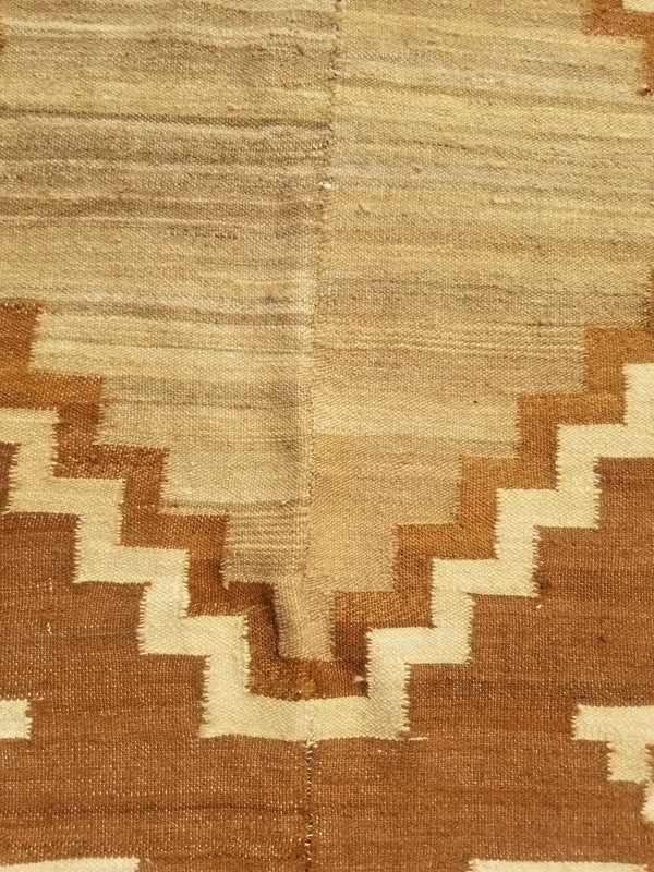 Vintage Traditional Handmade Turkish Wool Multicolor Kilim Rug 5.7x4.3ft gallery