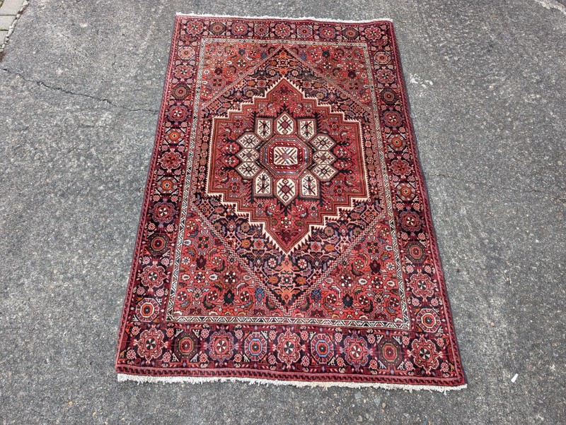 Oriental Carpet Retro Kelim Carpet Bridge Vintage 160 X 100 N16 gallery