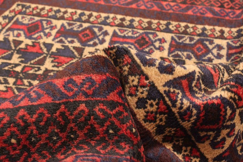 Vintage Traditional Hand-Knotted Area Rug 2'9" x 4'7" Oriental Wool Carpet gallery