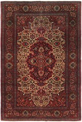5×7 Fine Antique Handmade Area Rug Traditional Kork Wool 140cm x 209cm C.1880