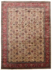 11×17 Vintage Turkish Oushak Rug Fine Hereke Carpet High KPSI 340cm x 498Cm