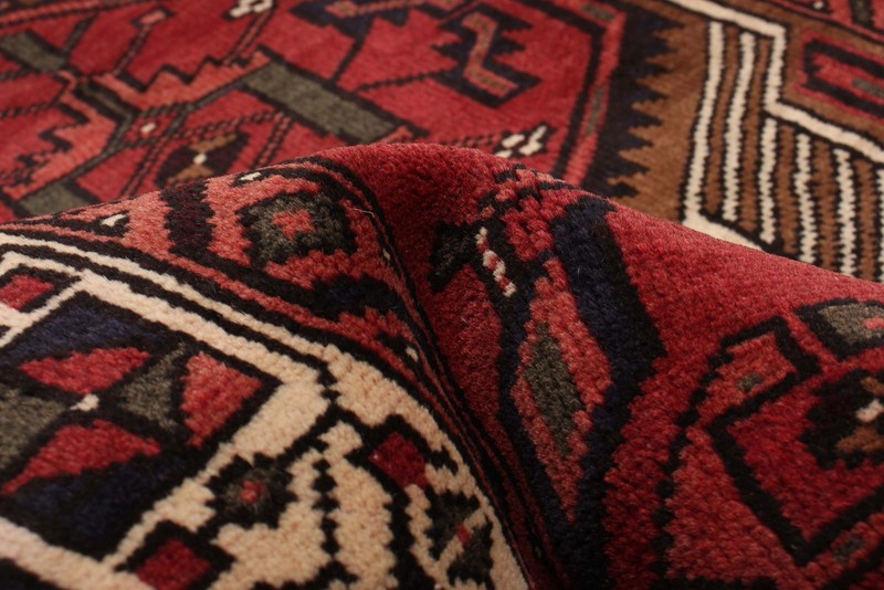 3'6" x 11'0" Vintage Hand-knotted Runner Rug Traditional Oriental Wool Carpet gallery