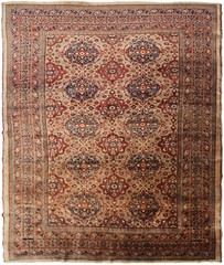 5×6 Rare Antique Silk Handmade Masterpiece Rug 137cm x 178cm Tapestry c.1860