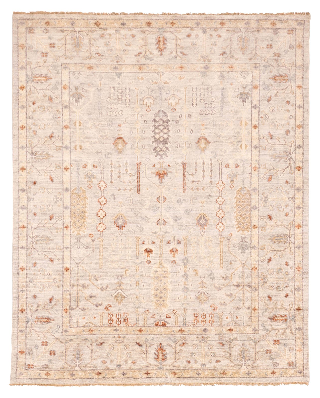 Vintage Traditional Hand-Knotted Area Rug 8'0" x 9'10" Oriental Wool Carpet gallery
