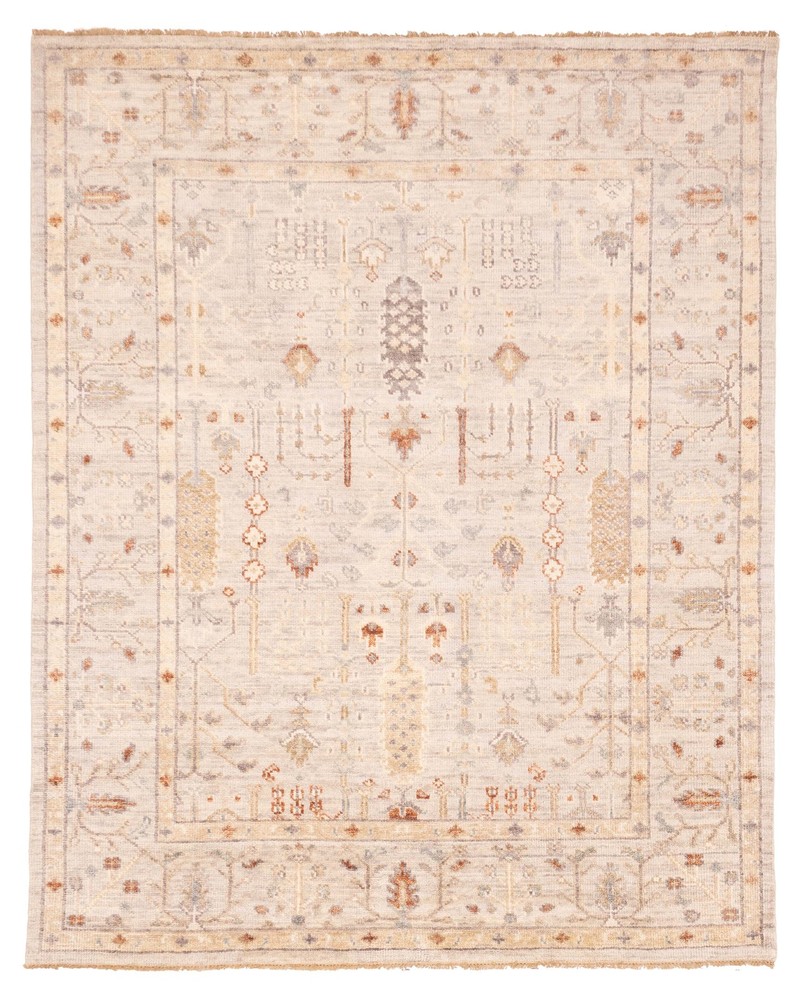 Vintage Traditional Hand-Knotted Area Rug 8'0" x 9'10" Oriental Wool Carpet