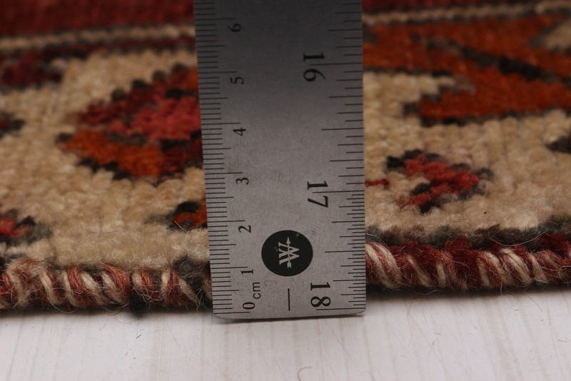 Vintage Hand-Knotted Area Rug 4'1" x 12'0" Traditional Oriental Wool Carpet gallery
