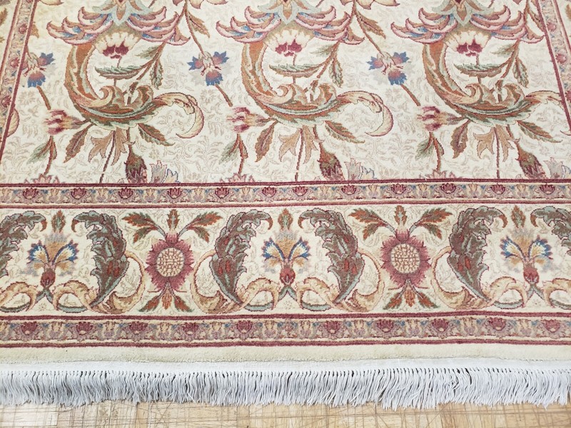 6x9 PAKI KASHANI VERY FINE AUTHENTIC 100% WOOL ORIENTAL RUG FINE PAKISTAN gallery