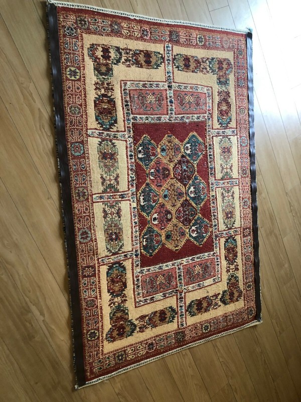 Hand Knotted Rare Rug, Raised Edges gallery