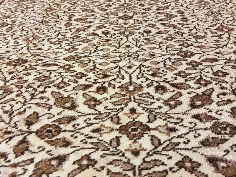 Exclusive Ca1900-1939s Antique Turkish Wool Pile Hereke Rug 8x12ft gallery