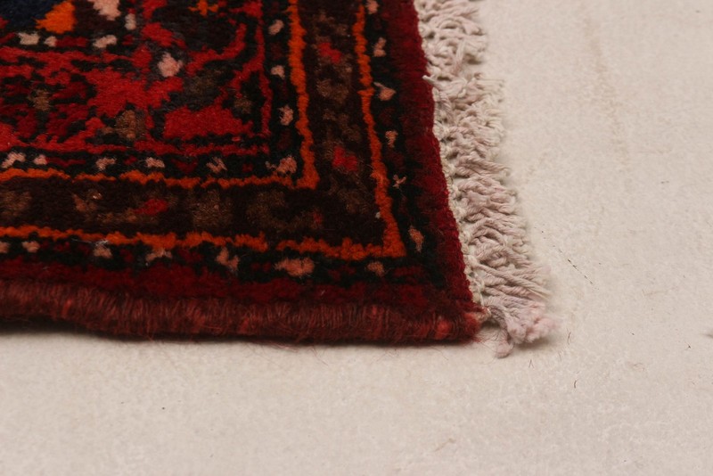 Vintage Hand-Knotted Area Rug 3'3" x 6'4" Traditional Wool Carpet gallery