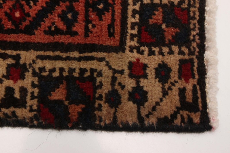 2'8" x 11'1" Vintage Hand-knotted Runner Rug Traditional Oriental Wool Carpet gallery