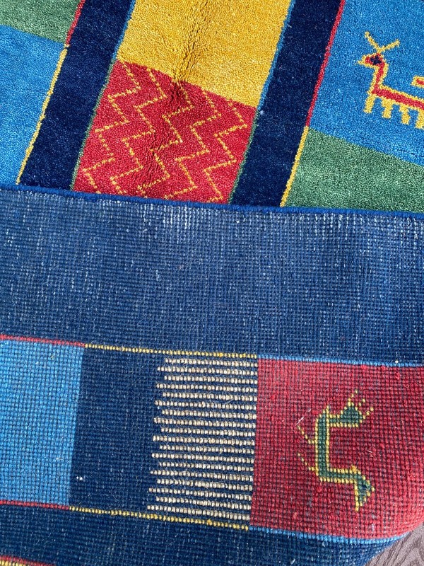 Fine Quality Handmade Nepalese Tibetan Small Area Rug 5'x8' (also sold as pair) gallery