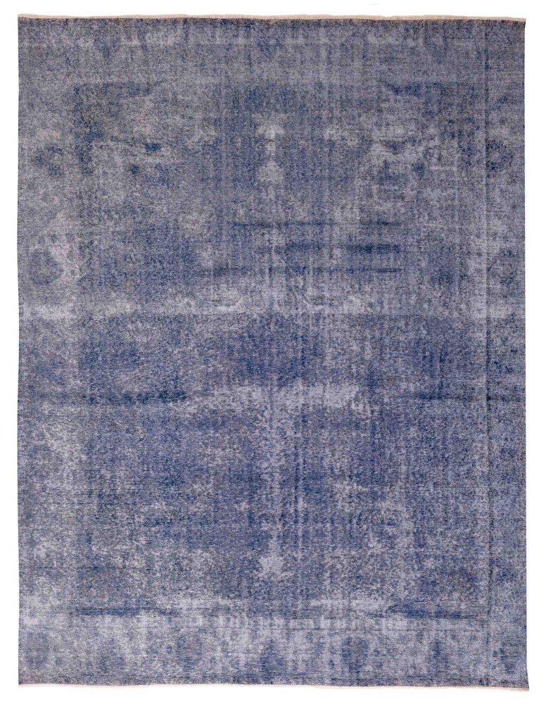 Vintage 9'6" x 12'3" Traditional Hand Knotted Vegetable Dye Wool Area Rug